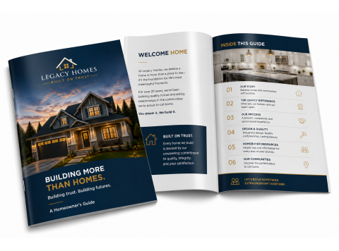 Saddle-Stitch Booklet (8 Pages)