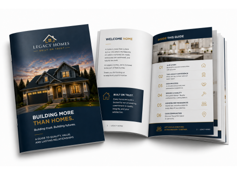 Saddle-Stitch Booklet (16 Pages)